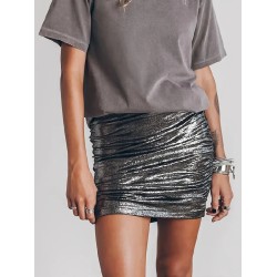 Summer Fashion Slim Stretch Pleated Skirt